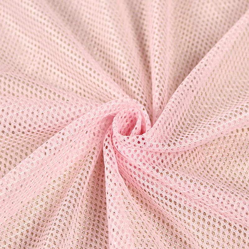 Тонкая мягкая Бриллиантовая подкладка для спортивной одежды сетчатая ткань