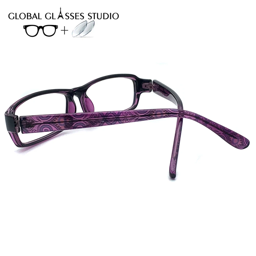 

High Quality Acetate Eyewear Prescription Lens 1.56 Index Glasses Optical Glasses Clear Eyeglass Woman computer frame TT-657