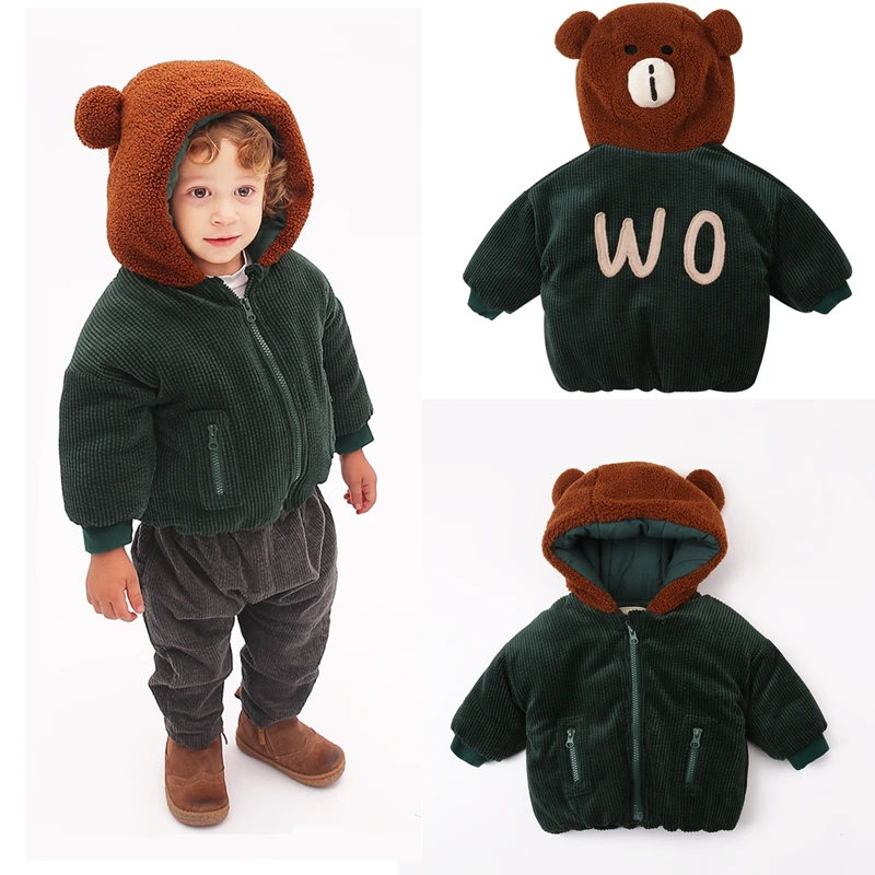 Куртка Вельветовая детская для мальчиков и девочек на возраст 0-4 года | Детская