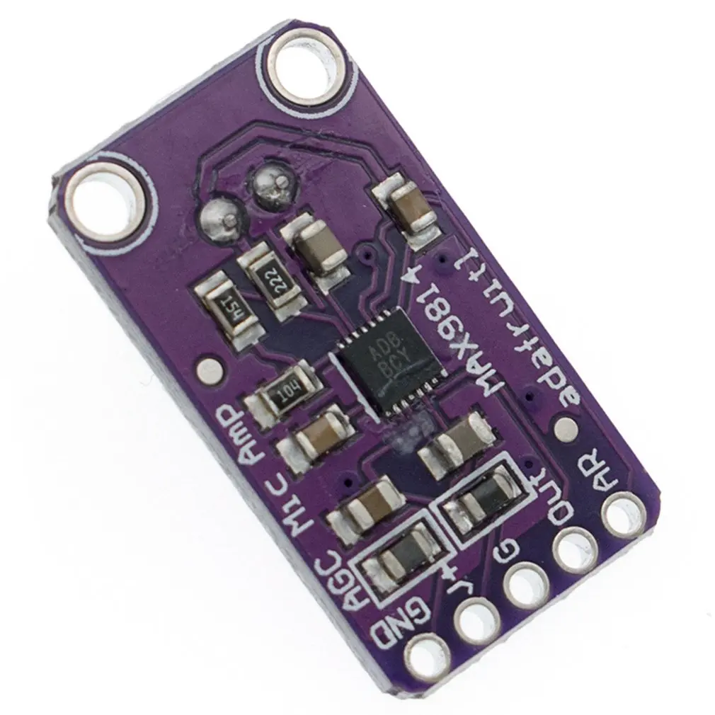 

MAX9814 High Performance Microphone AGC Amplifier Module Automatic Control Programmable Low Release Ratio