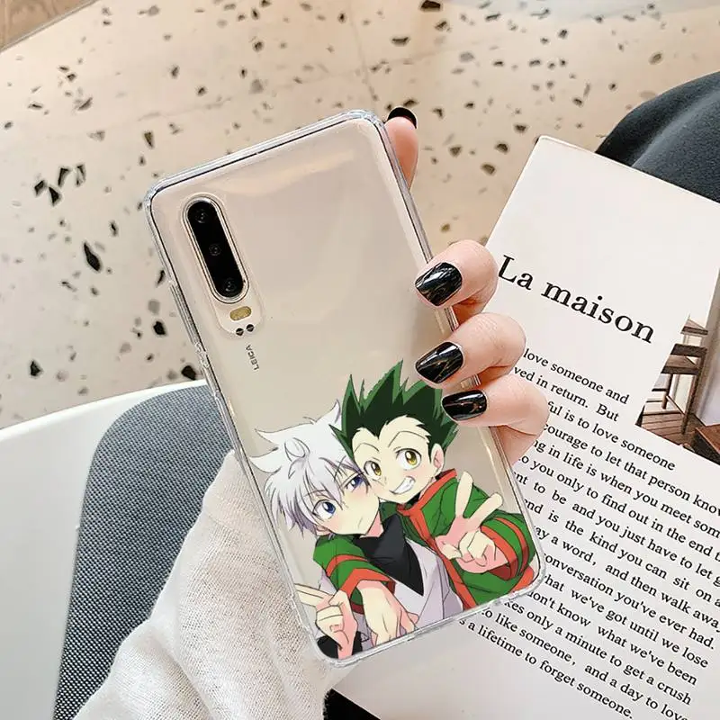 

HUNTER x HUNTER HxH Gon Phone Case Transparent for Samsung A71 S9 10 20 HUAWEI p30 40 honor 10i 8x xiaomi note 8 Pro 10t 11