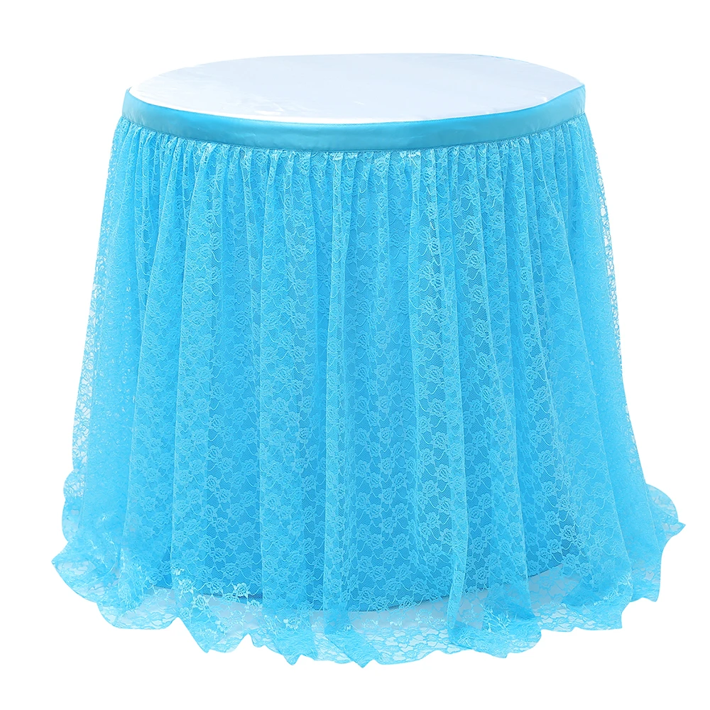 Wedding Tulle Tutu Table Skirt Party Birthday Festive Baby Shower Decor | Дом и сад