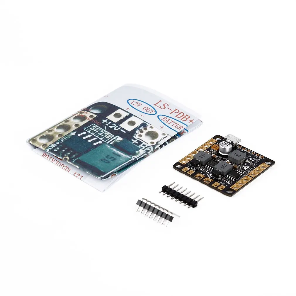 

NAZE32 F3 Power Distribution Board PDB Filter OSD BEC Output 5V 12V 3A