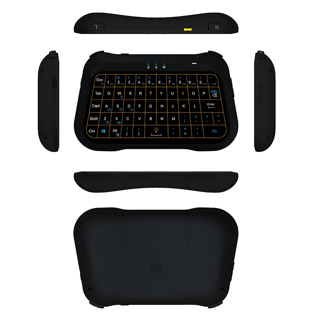 MRSVI новая T18 2 4G мини беспроводная клавиатура с подсветкой Air Mouse полной сенсорной