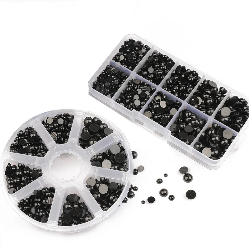 

Acrylic Eyes Round Flat Black Eyes Eyes for Dolls Making Doll Toys Bear Eyes Doll Eyes Accessories