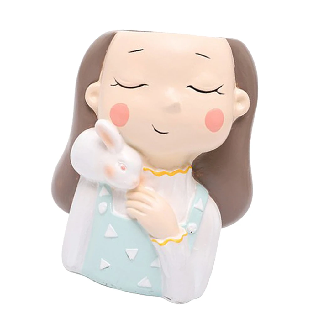 Цветочный горшок для девочек цветочный кактус бонсай дома и сада декоративный