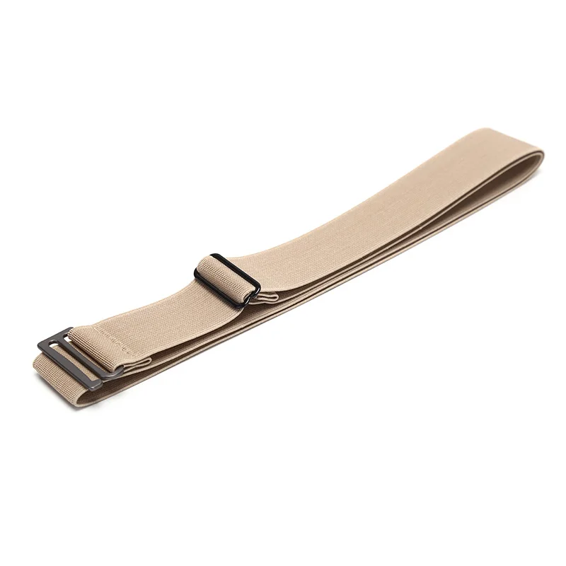 

1PCS Women Invisible Belt Buckle Plastic Comfortable Elastic Belt For Women Men Adjustable No Show Web Belt For Jeans New