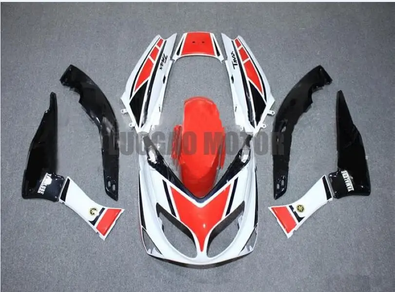 

Injection Custom Fairing kits For Red White Black Yamaha TMAX500 T-MAX500 2001 2002 2003 2004 2005 2006 2007 T-MAX 500 Bodywork