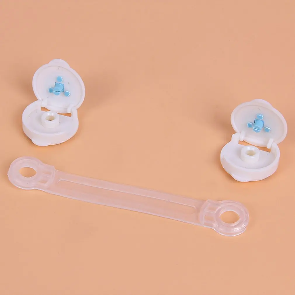 

Baby Safety Lock Corner Cabinet Drawer Cute Bear Shape Design Padlock Protection Children Security Door Safety Lock