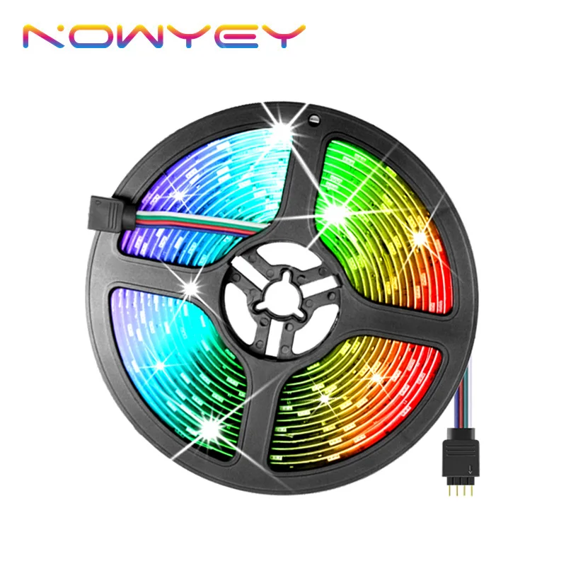 

лента светодиодная SMD5050 SMD2835 светодиодная лента Водонепроницаемый светодиодный светильник 5 м RGB светодиодный светильник s подсветка светил...