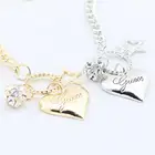 Браслет женский с шариками и пентаграммой, модное Ювелирное Украшение-цепочка с кристаллами, ручная цепочка золотого и серебряного цвета