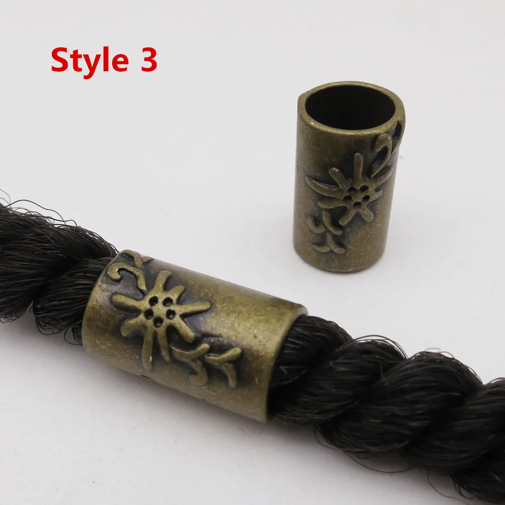 2 шт. различные 10 стилей викингов оплетка для волос страшная борода Дред бусины