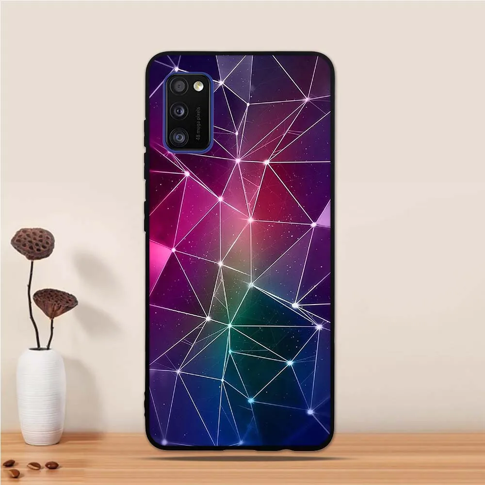 Чехол для Samsung Galaxy A41 чехол 6 1 дюйма Мягкая силиконовая задняя крышка из ТПУ GalaxyA41 A