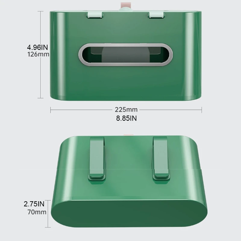 

Car Tissue Holder Sun Visor Napkin Holder ABS Plastic Backseat Facial Tissue Case for Vehicles LX0F