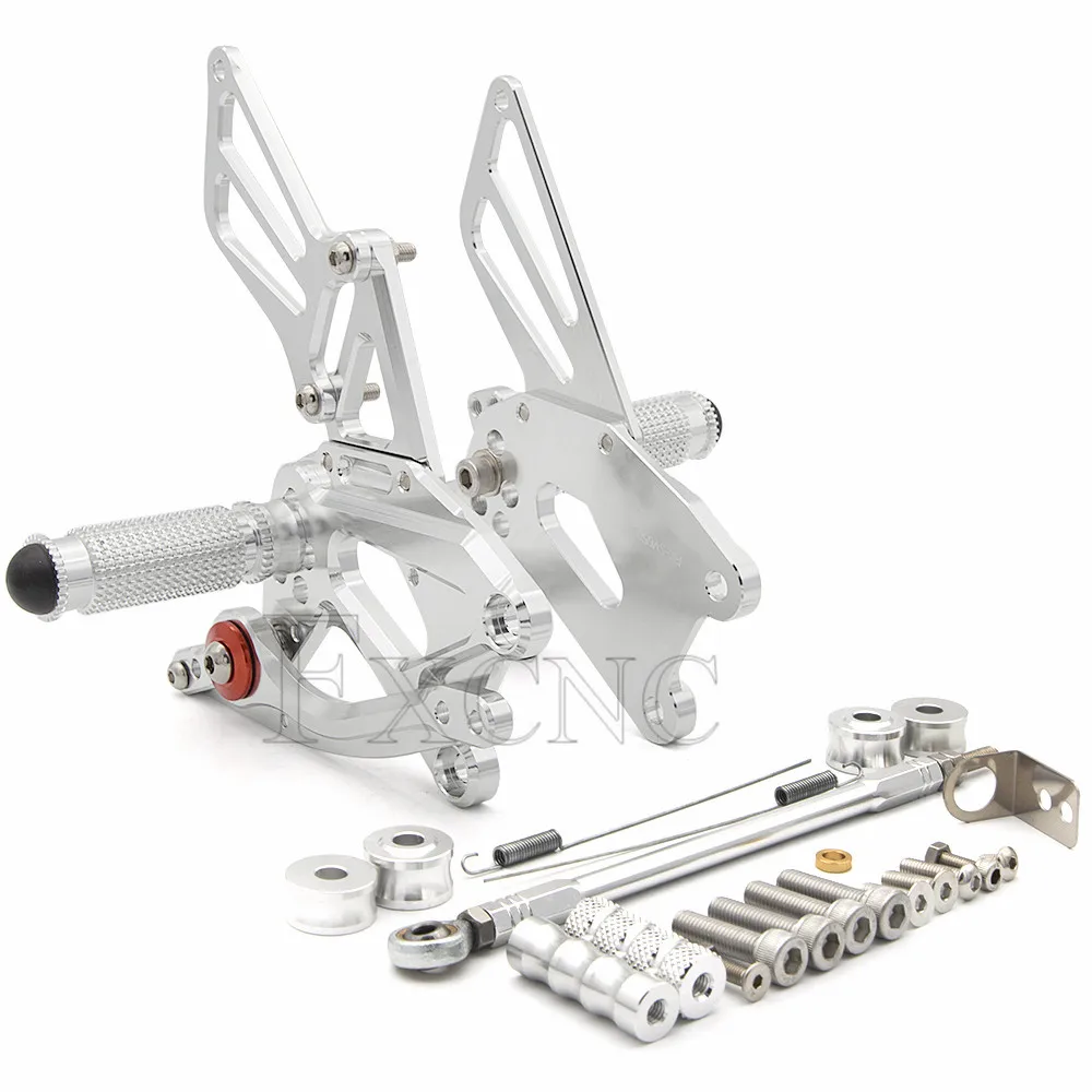 Для Suzuki SV650/SV650S SV 650- мотоцикл подножки Алюминий Rearset сзади набор подножек подставки для ног