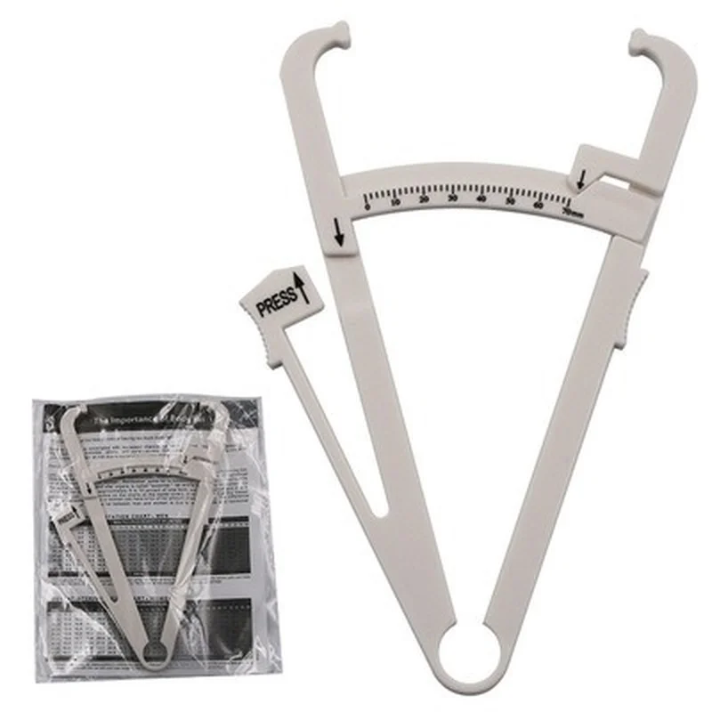 

1PC Personal Body Fat Caliper Skin Analyzer Measure Charts Fitness Slim Keep Health Tester Body Fat Monitor Sebum Meter Folder