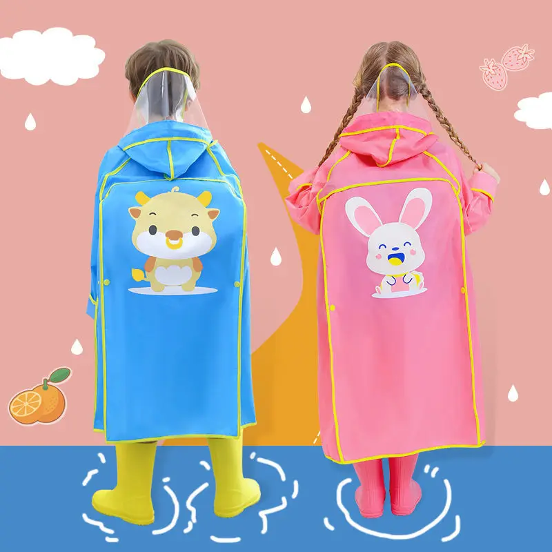 Детский непромокаемый плащ унисекс на Возраст 3-10 лет |