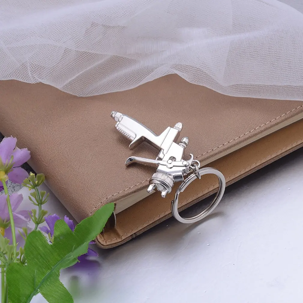 Metal Creative Water Gun Keychain New Style Key Chain Small Pendant | Дом и сад