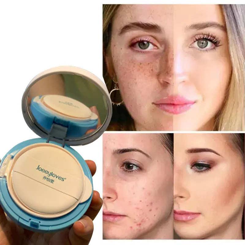 

1Pcs Cushion BB Cream Concealer Oil Control Waterproof Long-Lasting Moisturizing Brighten Skin Nutritious Natural Plant Makeup