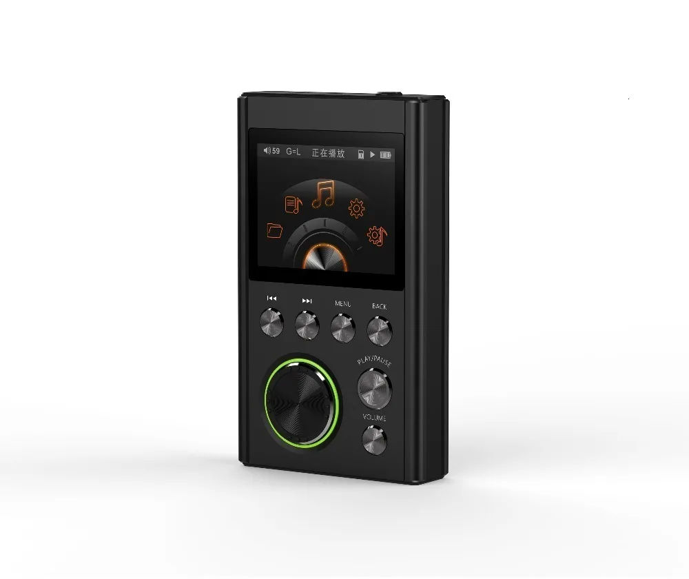 SHMCI C5 MP3 HIFI DSD Профессиональный MP3 HIFI музыкальный плеер Поддержка усилителя для наушников ЦАП wm8965 DSD256 с OLED Zishan DSD