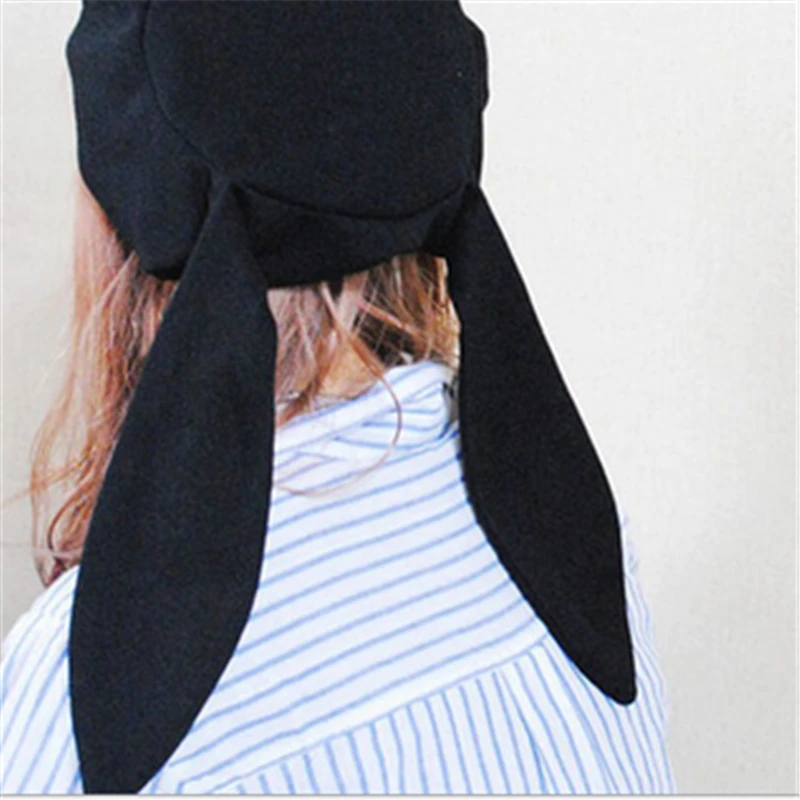 

Soft Girl Student Beret Cute Rabbit Ears Stylish Japanese Female Sweet Buds Cap Young Painter Black Cap