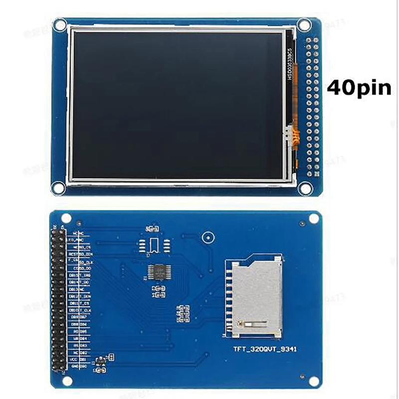 

3.2 Inch Contact LCD Screen Panel ILI9341 40-Pin 240X320 TFT LCD Screen Color Screen Module