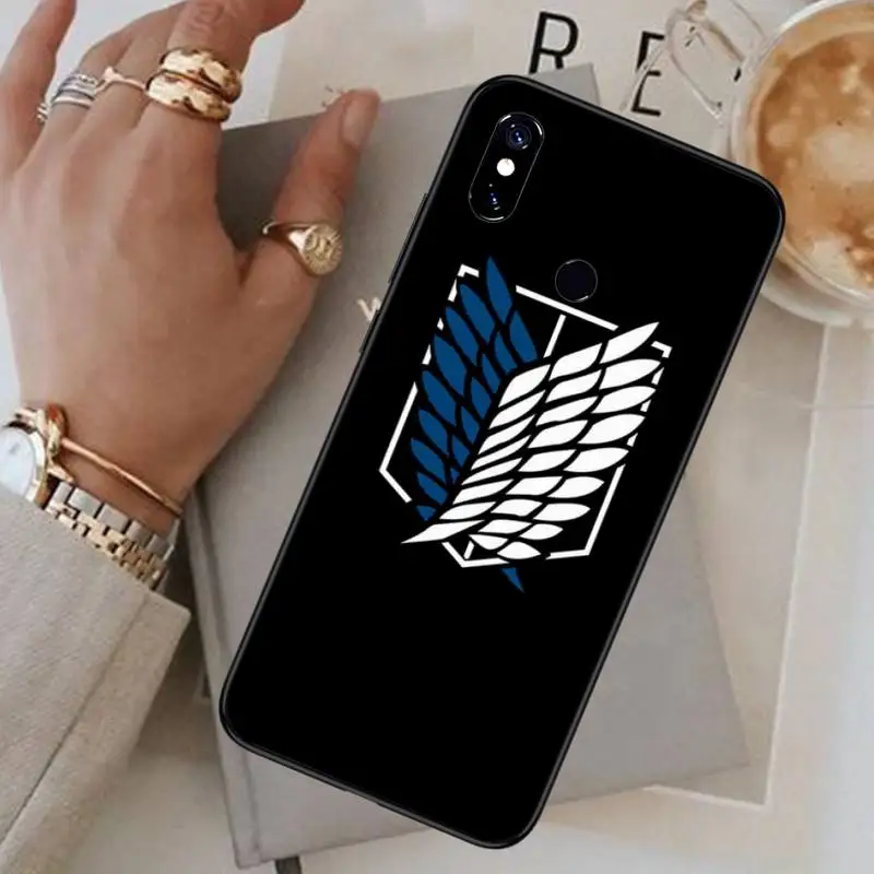 

Anime Japanese attack on Titan Phone Case For Xiaomi Redmi note 7 8 9 pro 8T 9S Mi Note 10 Lite pro