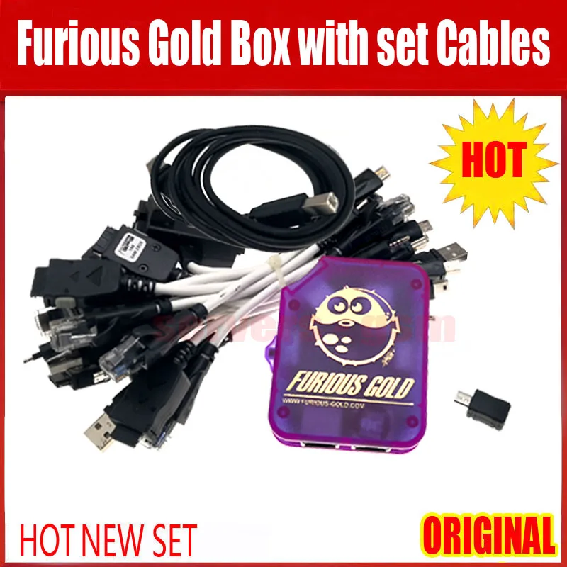 Новейшая оригинальная коробка Furious Gold с активированными пакетами 1 2 3 4 5 6 7 8 11