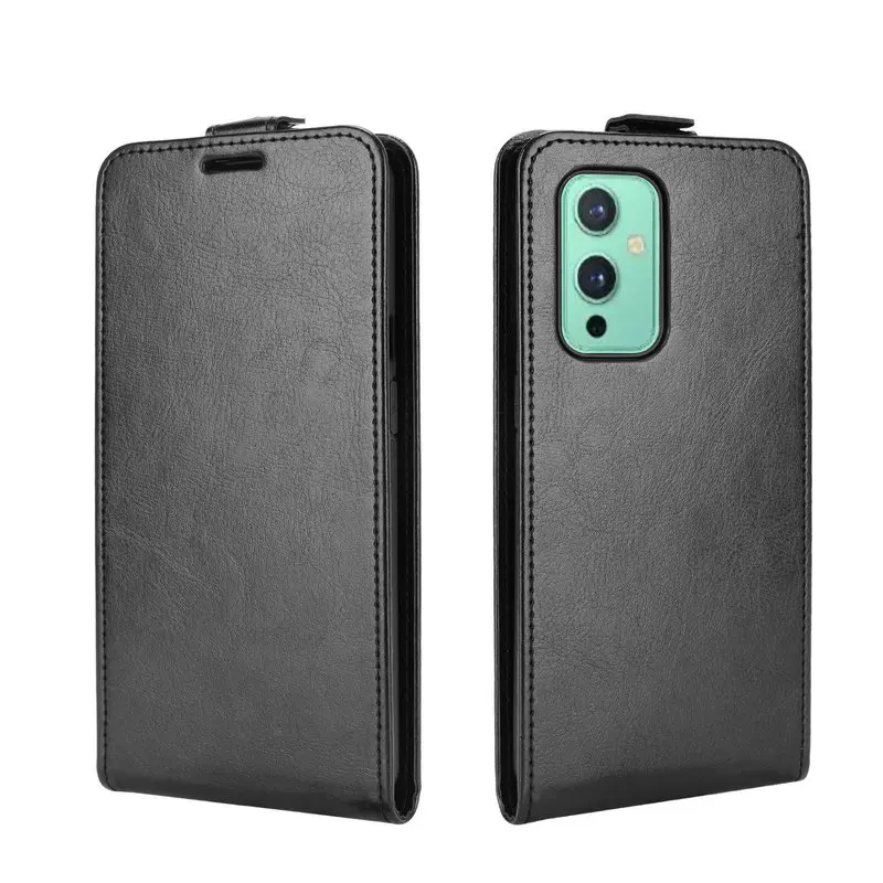 

for OnePlus 9 Flip Leather Phone Case Retro Wallet Cover Capa Etui Coque Fundas