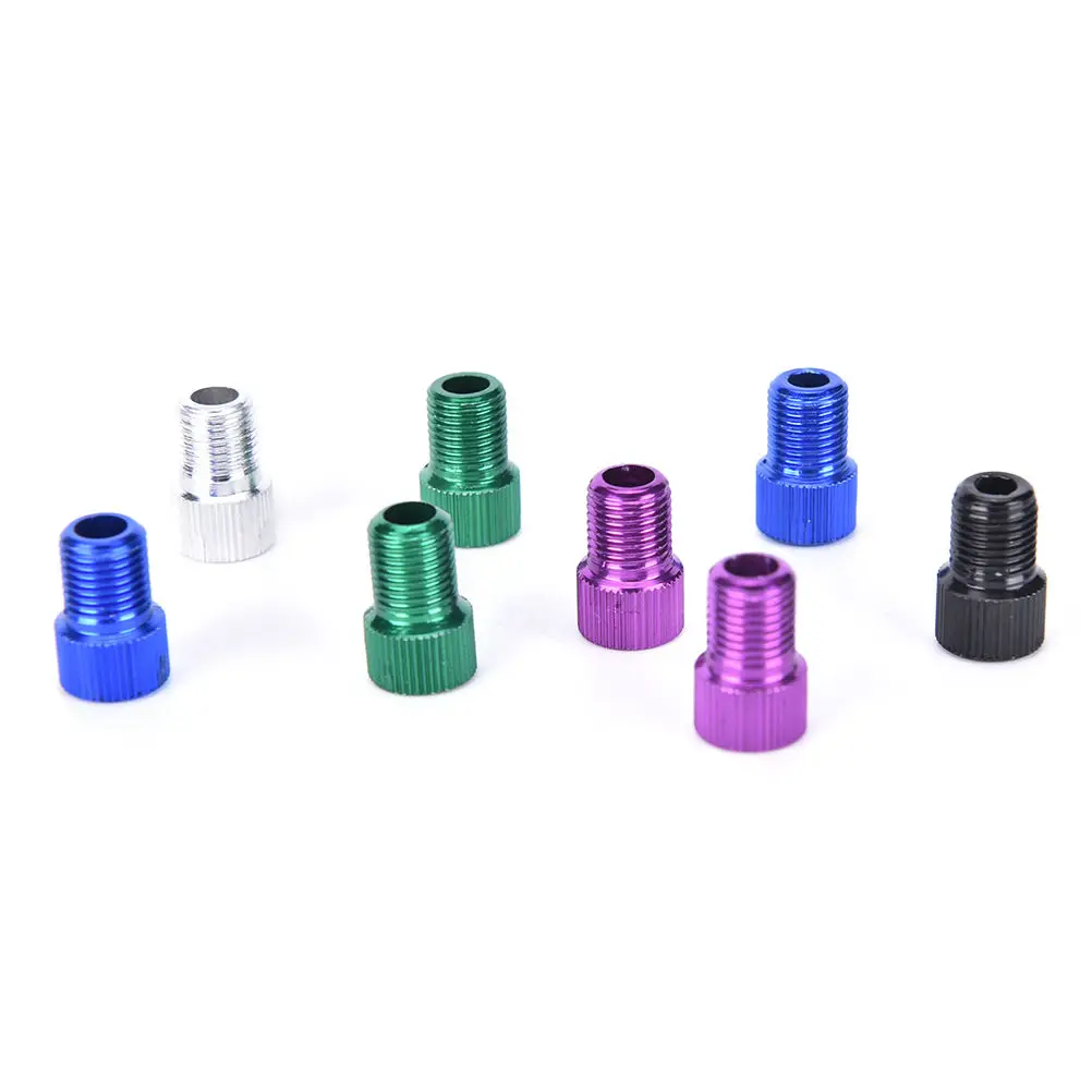5PCS/lot Bicycle Bike Tire Valve Adapter Presta to Schrader Tube Pump Tool Converter Color Random | Спорт и развлечения