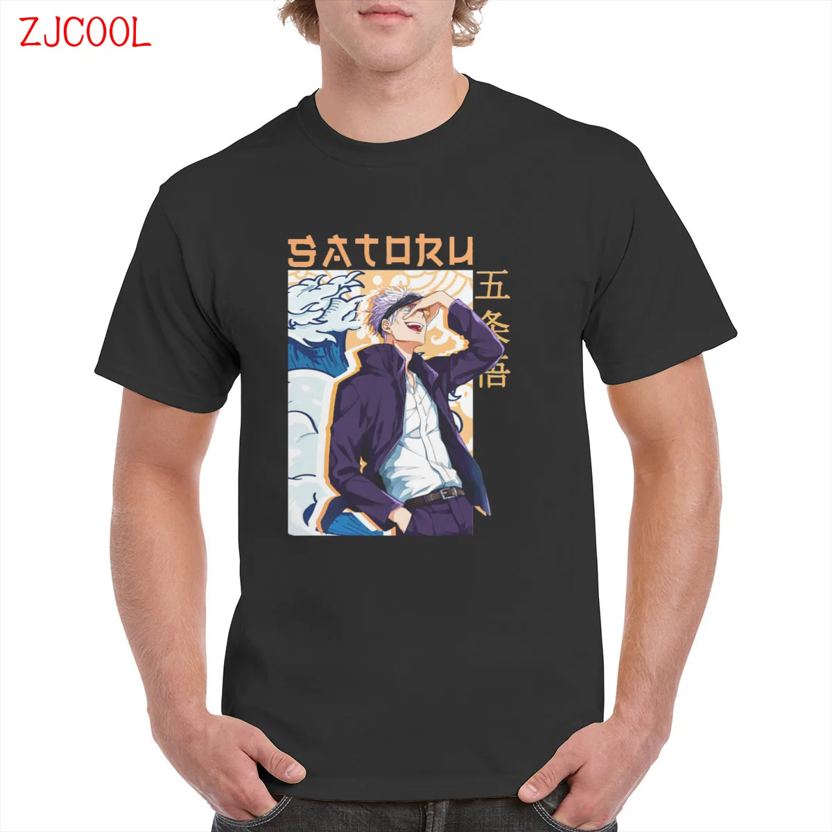 

Satoru Gojo Yuji Fushiguro Nobara Jujutsu Kaisen Comics Anime Handsome t shirt Top Soft Oversized Cotton Tee T-Shirt Letters