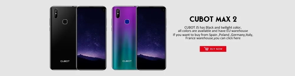 Cubot Max 2 Android 9,0 19:9 4 Гб 64 Гб MT6762 восьмиядерный смартфон 6,8 ''водослива 5000 мАч двойная задняя камера 6P объектив 4G LTE телефон