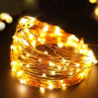 battery led light 2510m fairy string lights powered for christmas party wedding indoor outdoor decoration lamp