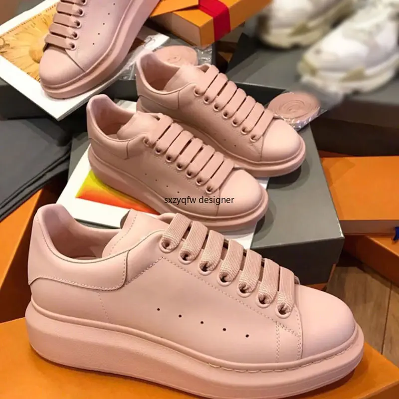 Женские кроссовки на плоской подошве с круглым носком Обувь платформе Женская