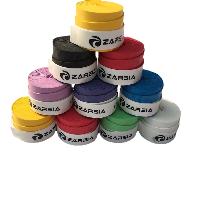 

ZARSIA 60pcs Free Shipping Tennis Racket Overgrips Viscous Badminton Grips Sweatband Frosted Sweat-Absorbent Belt, Dry Hand Gel