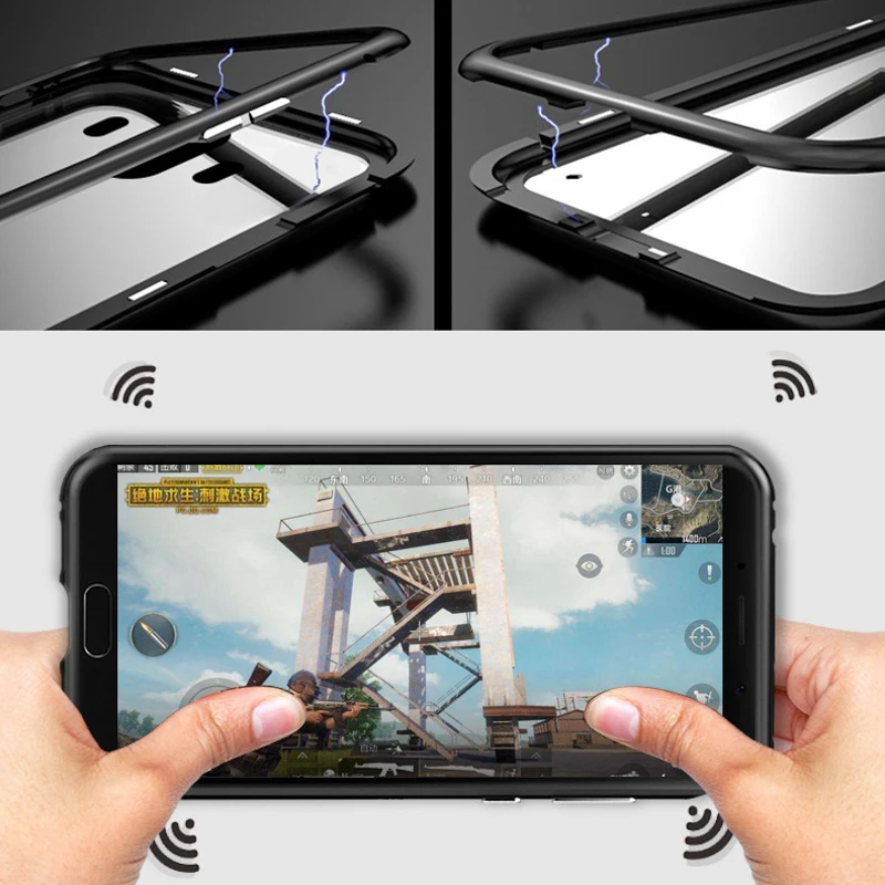 

360 Magnetic Case For Huawei P40 P30 Lite P20 Pro Nova 5T Case On Huawei Honor 20S 9X 8A 8X 8S 20 Pro 10 P Smart Z Covers