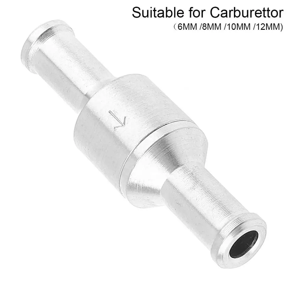 6 мм 8 10 12 алюминиевый сплав односторонний обратный клапан с воздушным топливным