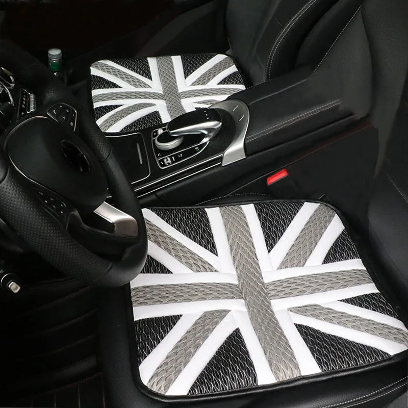 Чехлы на сиденья автомобиля из ледяной шелковой кожи для Mini Cooper JCW One + S Countryman Paceman