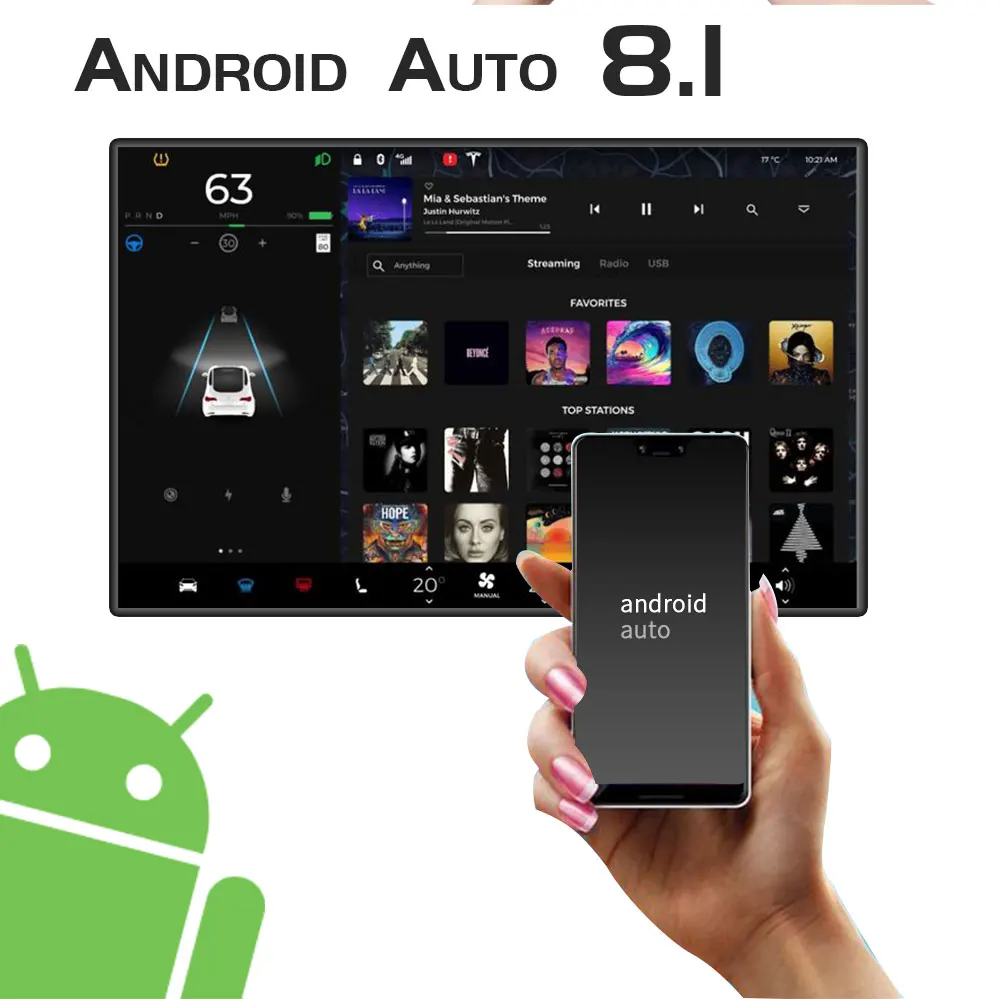 Android 8,1 Tesla стиль автомобильный DVD мультимедийный плеер gps навигация для Ford Mustang 2010- Автомобильный Радио кэш плеер головное устройство лента