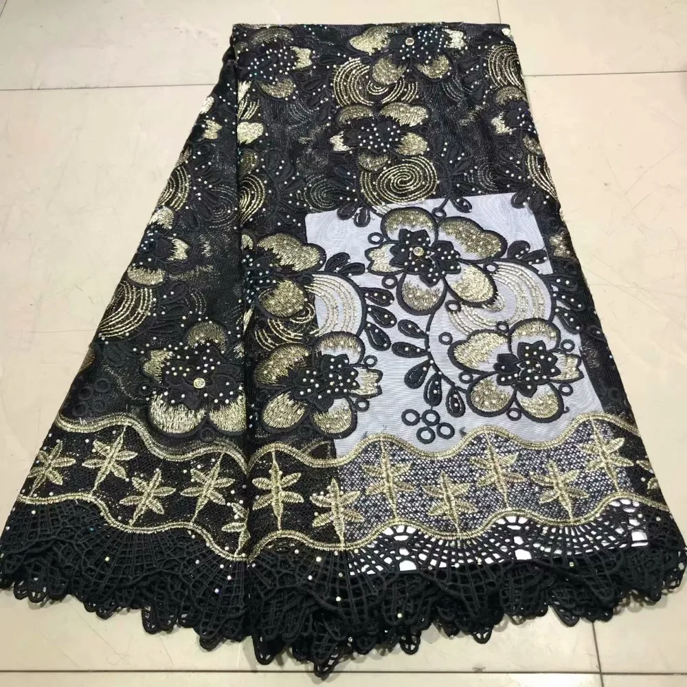 Красная французская кружевная ткань Стразы 2019 высококачественные африканские