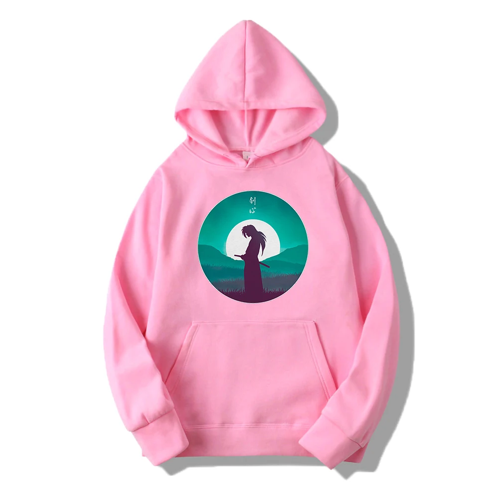 

Rurouni Samurai Cartoon Funny Sweatshirts Harajuku Fashion Men Hooded Autumn New Soft Warm Hoodies Casual Fleece Mens Streetwear