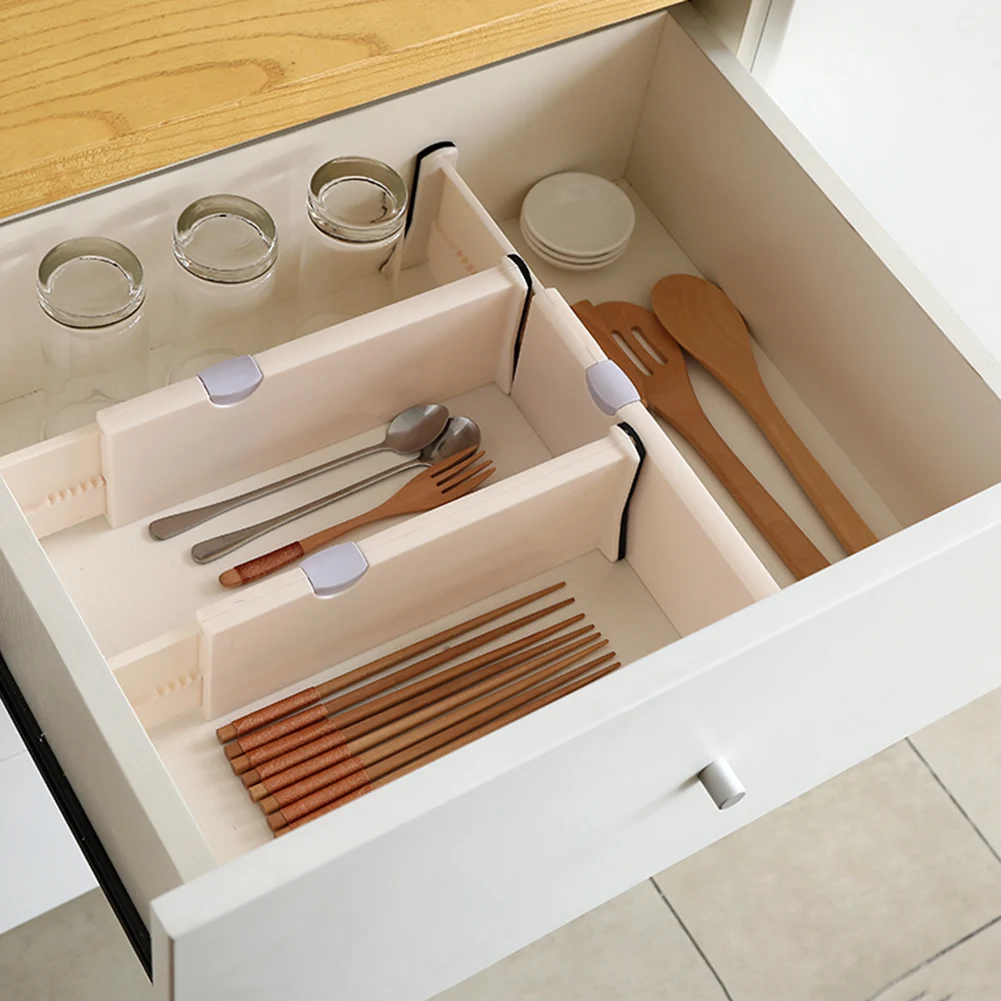

Drawer Dividers Organizer Adjustable Extendable 11"-17" Multi-functional Divider for Bedroom Cabinet Wardrobe Storage