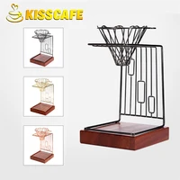 rose gold metal reusable coffee filter holder coppper brew drip coffee filters accessories funnel mesh tea filter basket tools