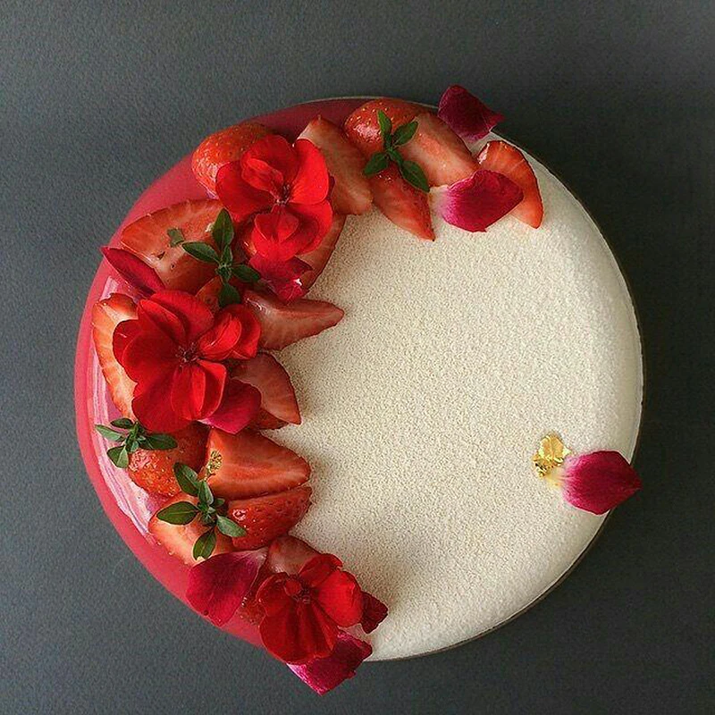 1 ШТ. Круглый Eclipse Силиконовые Формы Торт Для Муссы Мороженое Шифон Торты