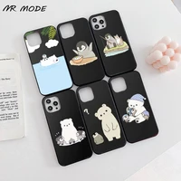 cute penguin phone case for iphone 13 12 11 mini pro xs max 8 7 6 6s plus x se 2020 xr
