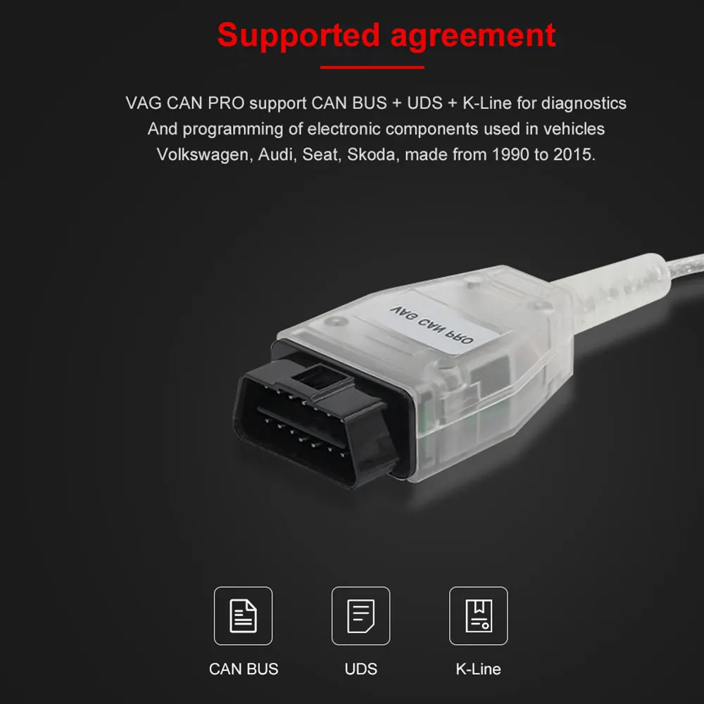 Диагностический сканер V5.5.1 VAG CAN PRO OBD2 диагностическая линия автомобиля с