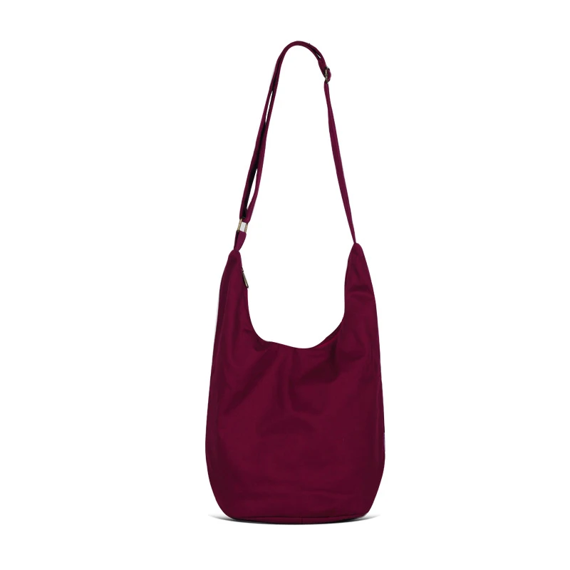 B bag deep red Высококачественная Женская и мужская хлопковая сумка через плечо, сумки через плечо, сумка-хобо, хиппи, богемная сумка для женщин, бесплатный подарок с бахромой - Цвет: B bag deep red
