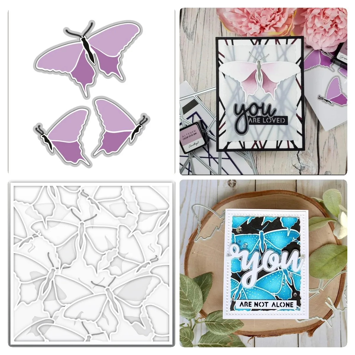 

Bountiful Butterflies Arrival New Metal Cutting Dies Stencil For 2021 Scrapbook Diary Decoration Embossing Template DiY Card
