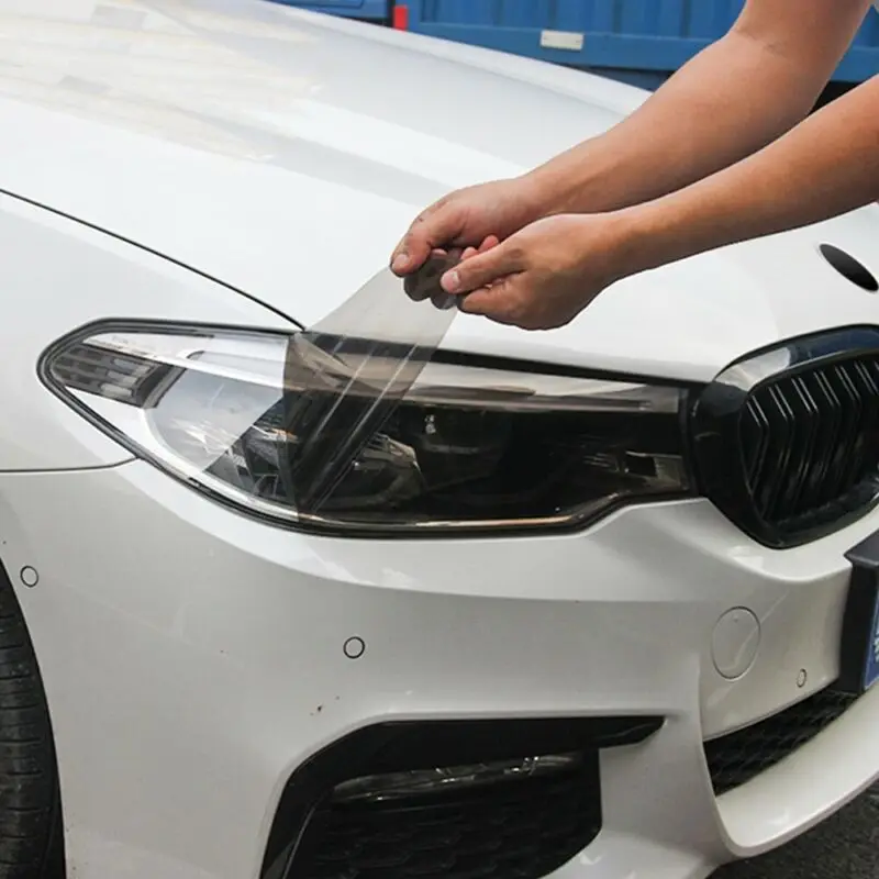 

Светильник-черная Автомобильная световая пленка, задний фонарь, обтягивающий ТИНТ 40 см x 150 см, стоп светильник s