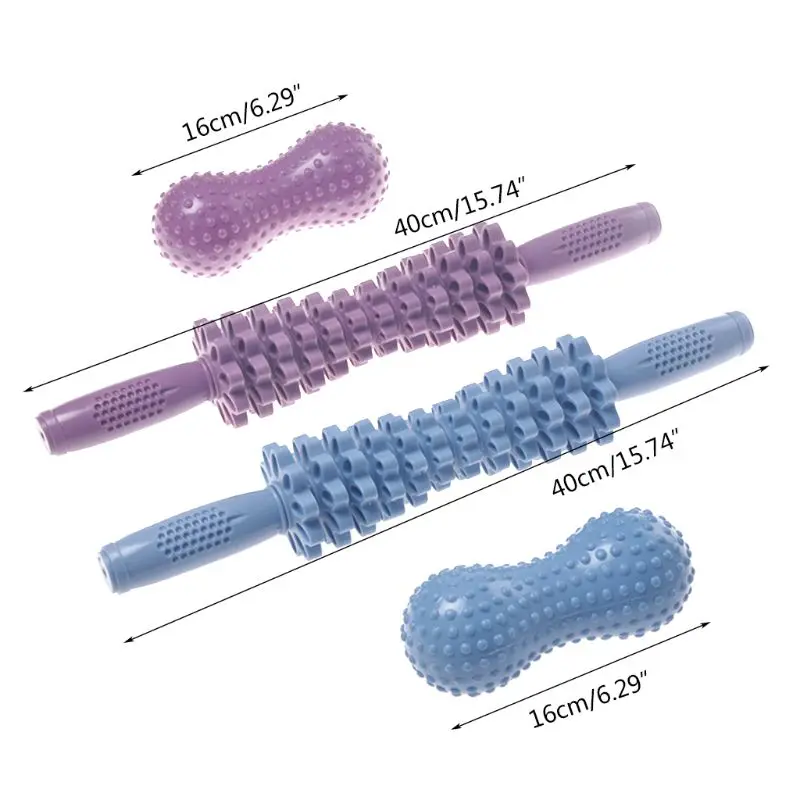 

Treat Adjustable Muscle Massage Roller Trigger Point Massage Stick for Back/feet U2JD